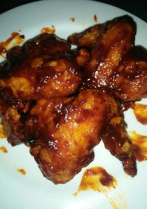 Foto resep Hot spicy chicken wings simple