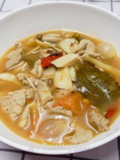 รูปของ (คลีน)ต้มยำหมูสันใน น้ำใส