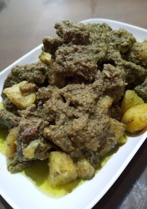Foto resep Rendang tanpa cabe