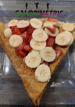 Una foto de 27. Crepas de avena con fruta