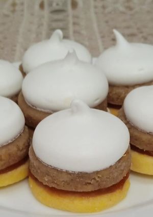Diós habos csók recept fotója