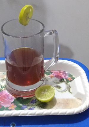 લેમન ટી રેસીપી મુખ્ય ફોટો