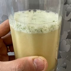 A picture of Home made Sugarcane Juice { Ganne Ka Ras } { Beat The Heat with This Juice }.