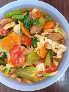 Foto resep Capjay kuah pedas
