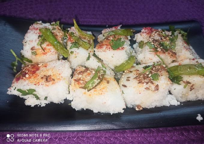 Recipe of Award-winning Little millet dhokla sama moraiya dhokla