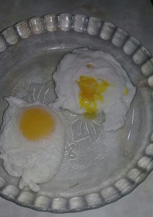 Una foto de Huevo poché