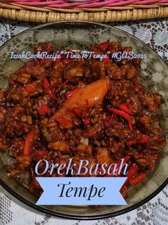 Foto resep Orek Tempe Basah🌶🫘