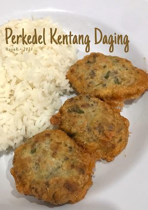 Foto resep 69. Perkedel Kentang Daging