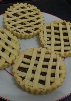 Una foto de Pastafrola de membrillo