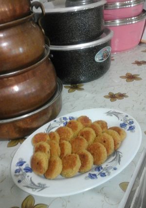 عکسی از دستور فلافل خونگی فرنوشا