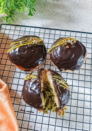 Foto resep Dubai Chocolate Bomboloni