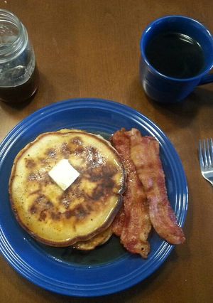 A picture of Simple pancake syrup.