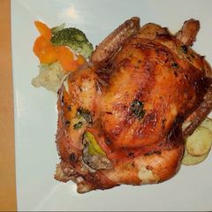 A picture of Lemon Roast Chicken.