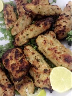 صورة لوصفة كباب بالدجاج (سهل ، لذيذ)