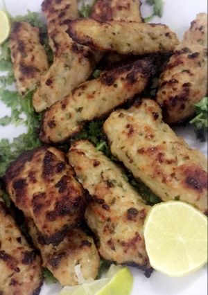 صورة لوصفة كباب بالدجاج (سهل ، لذيذ)