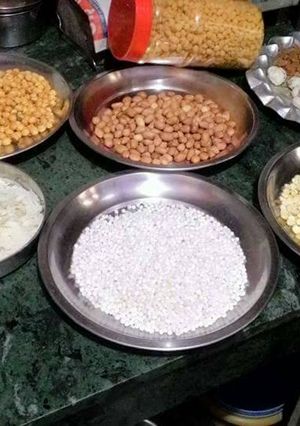 A picture of Home made diet namkeen.