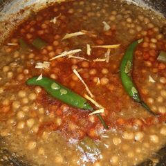 Lahori Chikkar cholay A picture of Lahori Chikkar cholay.