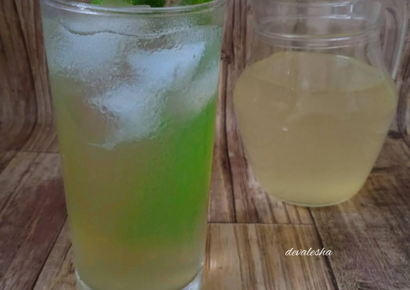 Lime Drink with Pandan