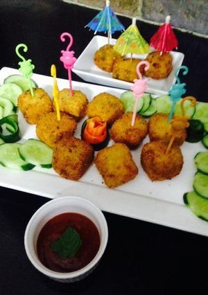A picture of Dice kebab.