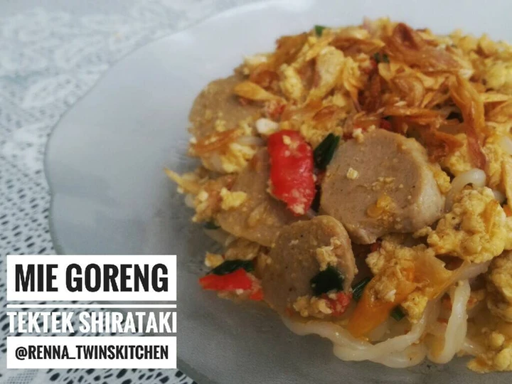 Cara Mudah Menyiapkan Resep Mie goreng tektek shirataki yang Uenak Anti Ribet, Bisa Manjain Lidah