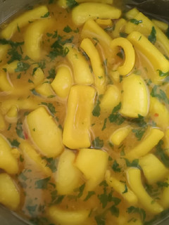 Una foto de Calamar en salsa
