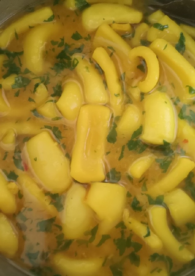 Una foto de Calamar en salsa