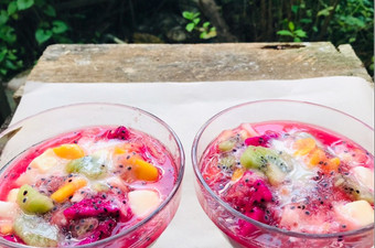 Cara Memasak Es Serut Melon Buah Naga+Kiwi Ekonomis