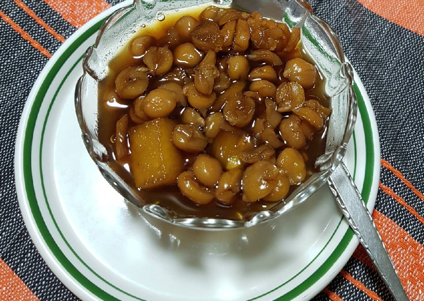 Garbanzos en miel