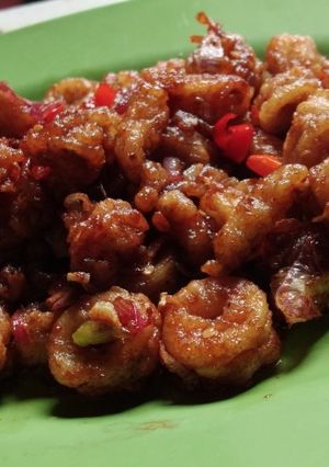Foto resep 1.Cumi crispy rica - rica