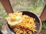 Gambar telur mie geprek