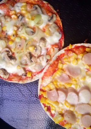 Foto resep Pizza tortilla no oven