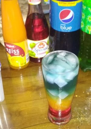 Foto resep Rainbow Mocktail
