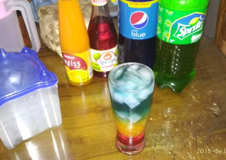Resep Rainbow Mocktail yang Sempurna