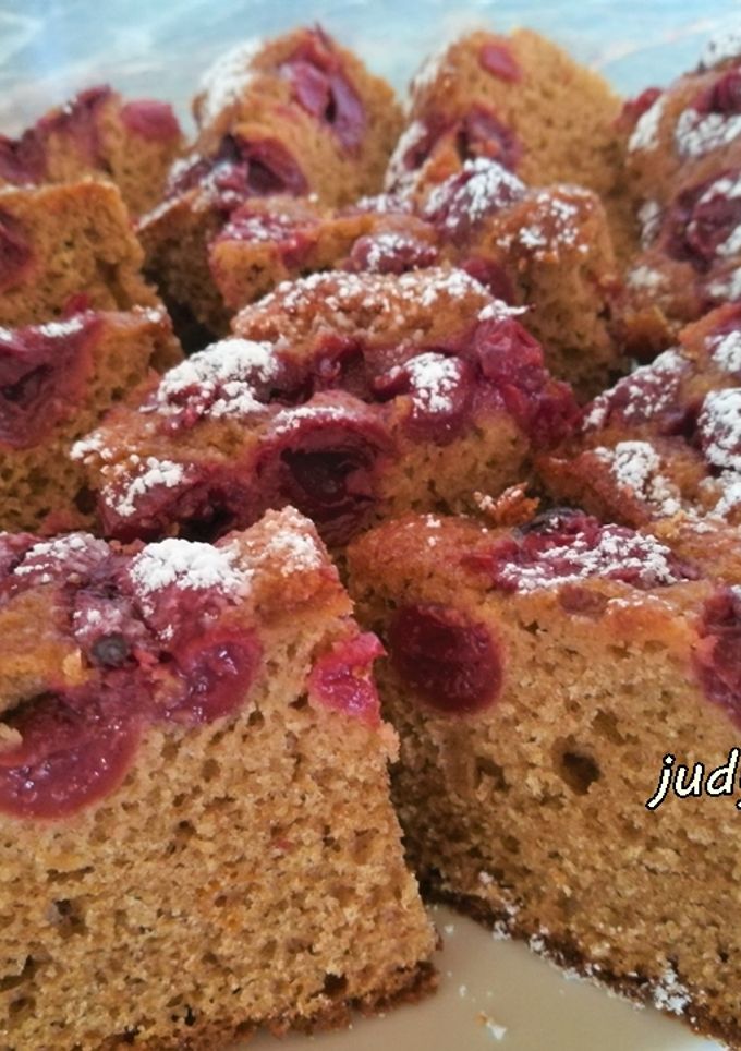 🧡Fahéjas - meggyes - lekváros - gyors - egyszerű kevert süti / Jucus konyhájából🧡 recept fotója