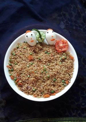 ভেজিটেবল পোলাও(Vegetable pulao recipe in bengali) রেসিপির প্রধান ছবি