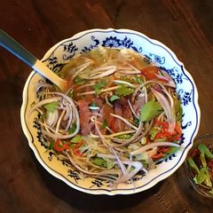 A picture of California Farm Northern Pho Beef Noodle Soup.