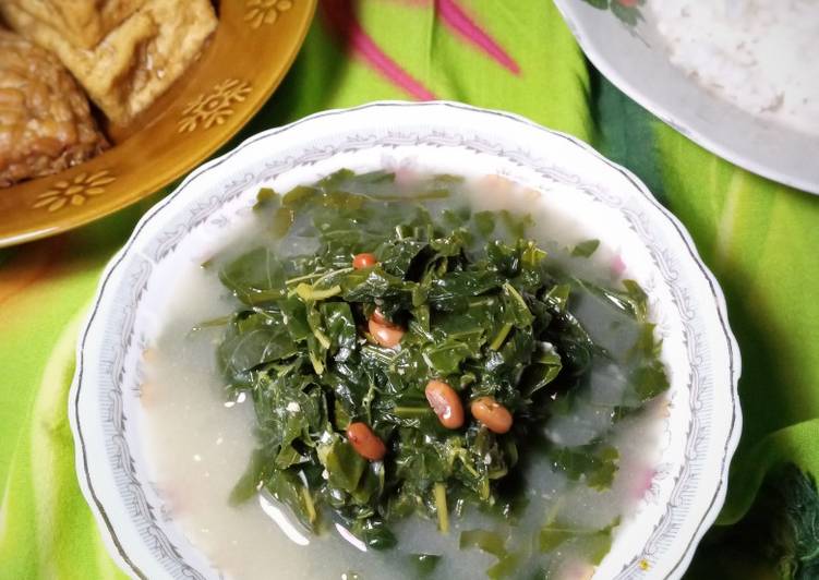 Resep Bobor Daun Pepaya dan Singkong, Menggugah Selera