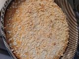 Torta de limón con crumble