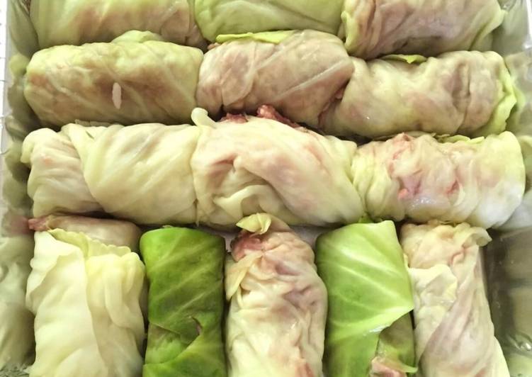 Resep KOL GULUNG a.k.a STUFFED CABBAGE ROLL Anti Gagal