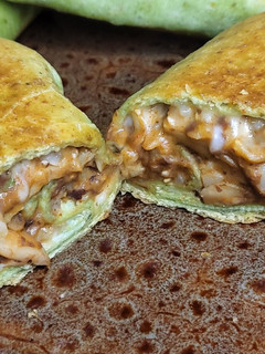 A picture of Mushroom Burritos.
