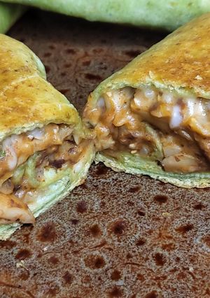 A picture of Mushroom Burritos.