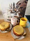 Tarta de Queso Cottage y Pistachos en Air Fryer