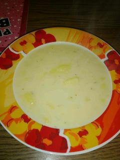 Joghurtos krumplifőzelék recept fotója
