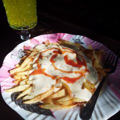 A picture of Loaded Fries 🍟 🍟 🍟.