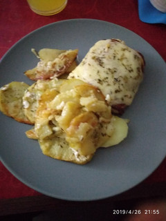 Una foto de Lomo de bacalao al horno