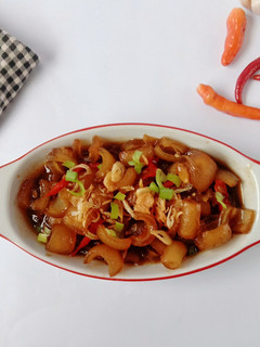 Foto resep Oseng kikil kecap