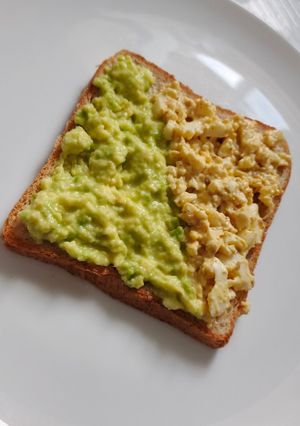 Foto resep Avocado toast kewpie