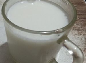 Una foto de Leche de Almendras