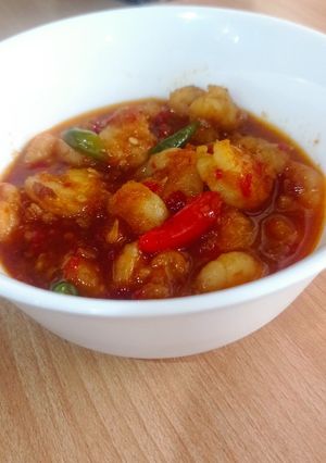 Foto resep Udang asam manis pedas