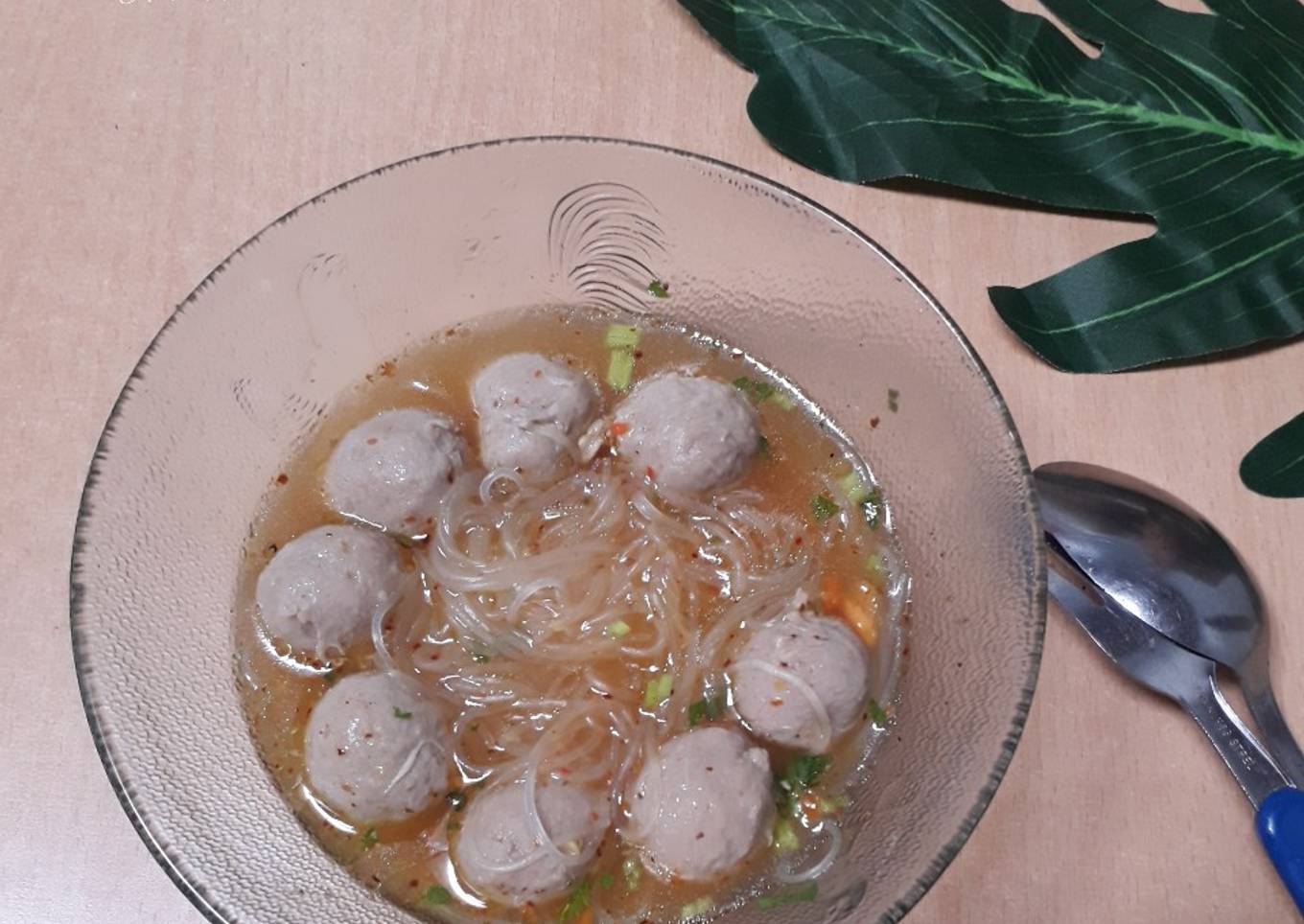 Bakso kuah simpel rumahan